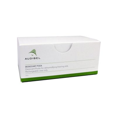 Audibel desiccant puck, box of 6