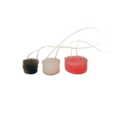 Hocks foam ear dams showing sizes
