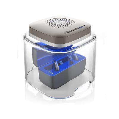 FloeMed dry-cap UV 2 electric hearing dryer for all rechargeable hearing aids