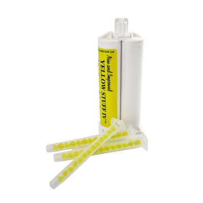 Yellow Stuff IV DM-50 Impression Material, 8 Cartridges 32 Tips