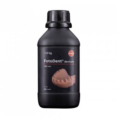 Dreve D35500 FotoDent denture, Pink Transparent, 1 kg