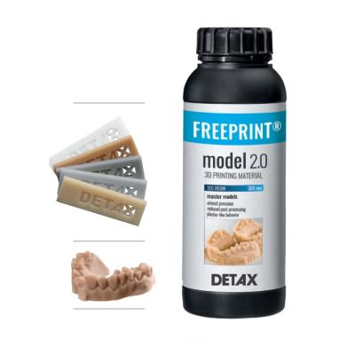 Detax Freeprint Model 2.0 Resin in 1 kg bottle