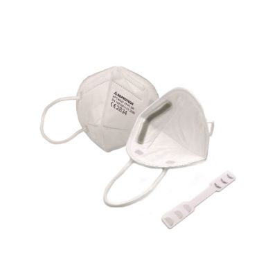 KN95 Mask, Large Size, 2 per Pack with 1 Earsaver Band