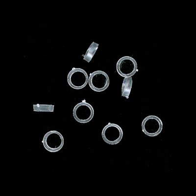 91353 Thick TRS clear acrylic lock, 10/pk