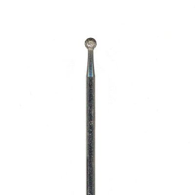 Diamond Round Bur, 2.9mm Cross Cut Medium Grit, 801-029