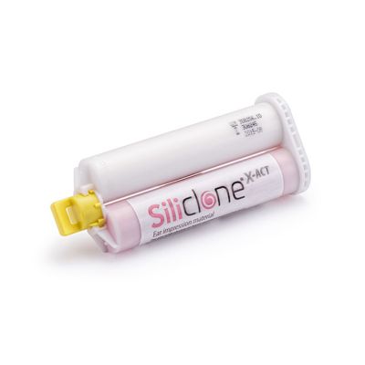 Westone SiliClone X-act Impression Material with Medium Pink Mixing Tips