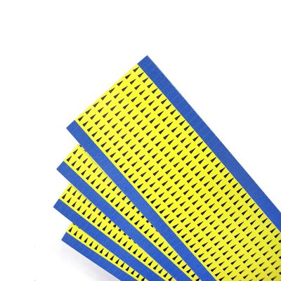 Brady Inspection Arrow Labels, Yellow, Card of 576
