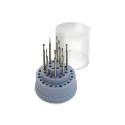 Foredom AK200 mini carbide burs 8 piece kit.