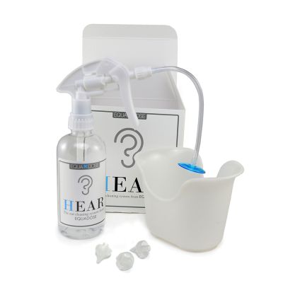 HEAR Ear Cleaning System with 3 SafeFlush Tips, No Drops